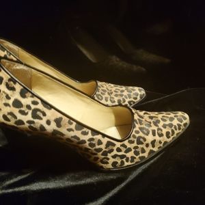Newport News Leopard Pumps